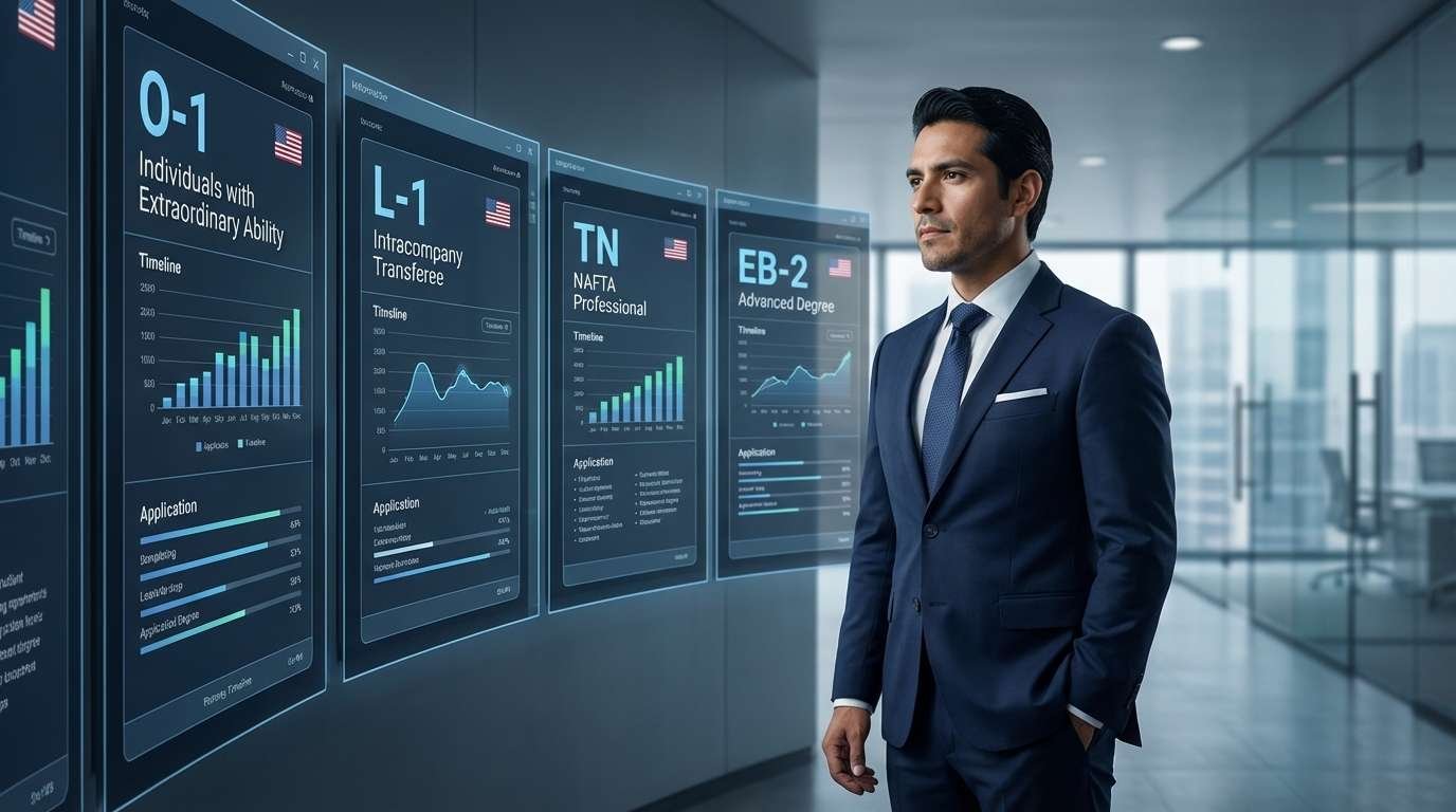 Alternativas legales a la visa H-1B para trabajar en Estados Unidos